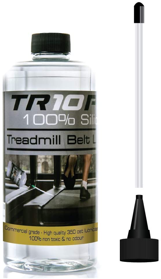 750ml silicone treadmill lubricant oil - premium quality - quick and easy to use lubricant with a handy applicator - life extension for all treadmills! Keep your treadmill quiet and supple!